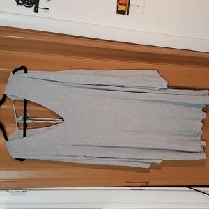 Bell sleeve cold shoulder tunic/dress